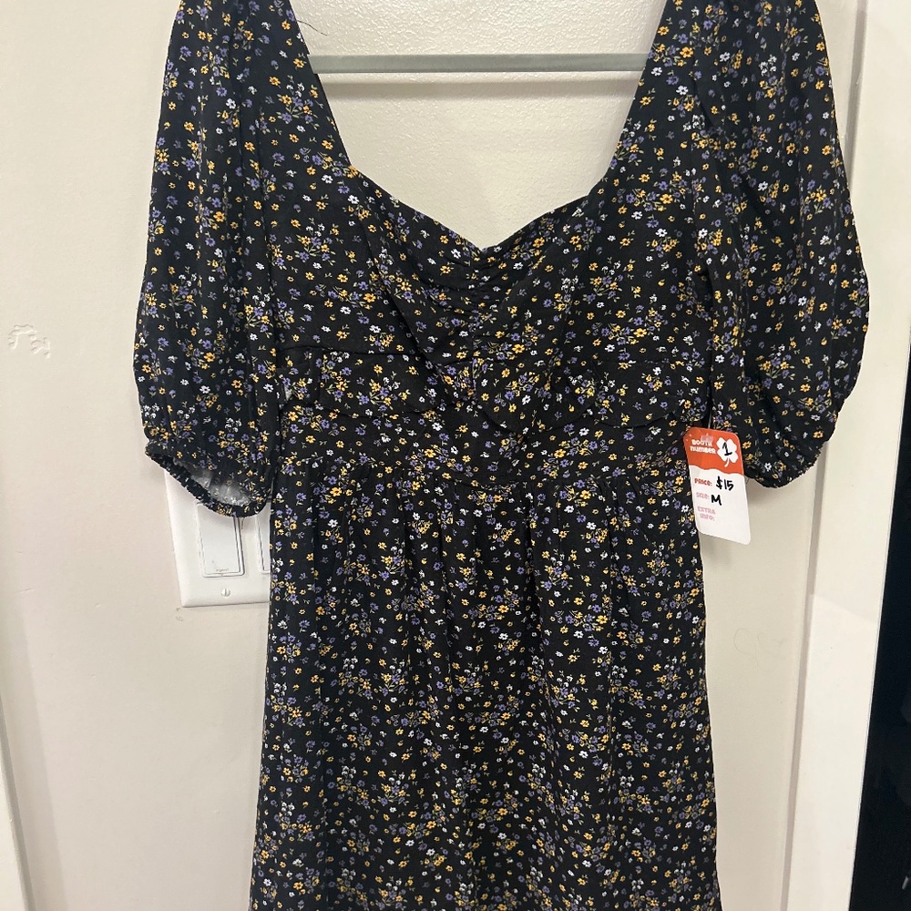 Black Floral dress